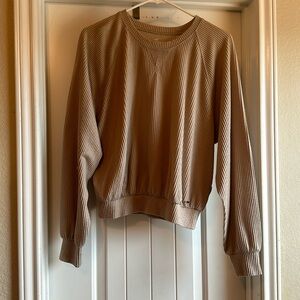 hollister cropped sweater